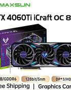 USED MAXSUN Graphics Cards RTX 4070 4060TI 4060 3060 3060TI 3050 3070 GPU NVIDIA Gaming Video Card Desktop Computer components - Riparo82