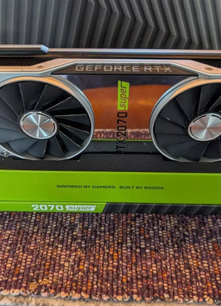 USED NVIDIA GeForce RTX 2070 Super Founders Edition 8GB GDDR6 Graphics Card GPU - Riparo82