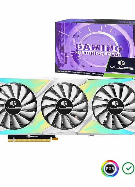 RTX 3080 10GB Graphics Card GDDR6X 320 Bit PCI-E 4.0×16 8+8Pin NVIDIA GPU RGB Lighting Gaming Video Card Placa De Video - Riparo82