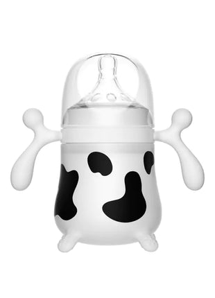 Silicone Baby Feeding Bottle for Newborns, Anti-Choking - riparo82