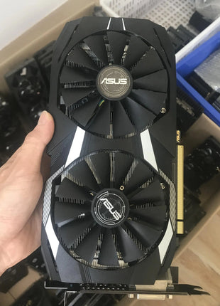 XFX-GPU Radeon AMD Radeon RX590 placa de vídeo, 8GB GDDR5 placas gráficas, GME 580, Desktop PC tela de computador mapa do jogo, - Riparo82