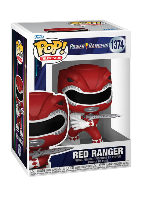 Funko Pop! TV: Mighty Morphin Power Rangers 30th Anniversary - Red Ranger