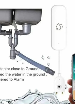 Zigbee version of sensor shown with smart hub