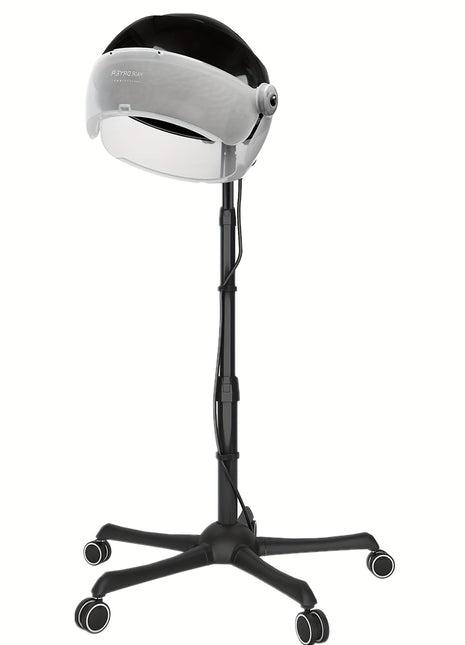 1875W Professional Ionic Hooded Hair Dryer - Fast Drying, Salon-Quality Results, Reduce Frizz and Damage, Advanced Ionic Technology, Cool Shot Button, Concentrator Attachment, Lightweight and Portable Design for Easy Styling - Riparo82