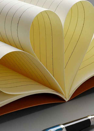 Set di 12 quaderni con copertina in carta kraft - Set di quaderni assortiti in formato A4, A5, B5 per studenti, con pagine a righe, forniture scolastiche, cancelleria da ufficio, blocchi per appunti dal design semplice