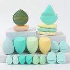 Set di 20 marshmallow giallo-verdi