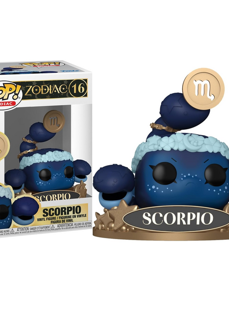 Funko Pop ! Zodiac (16) Scorpio - Vinyl Figure Statuetta Scorpione Collezione (Oct)