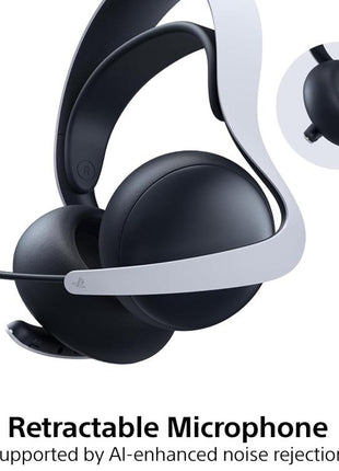 Sony Pulse Elite Playstation 5 Cuffie Wireless Con Microfono Ps5 Headset (White)