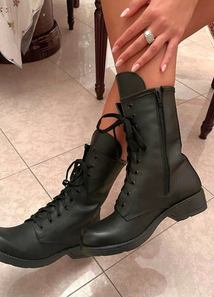 Anfibio TATA in Vera Pelle Nero