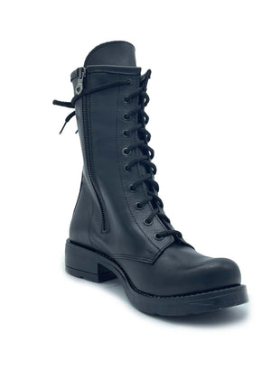 Anfibio TATA in Vera Pelle Nero