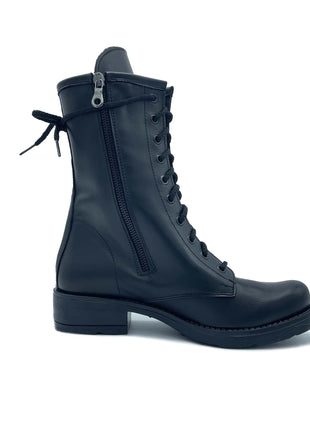 Anfibio TATA in Vera Pelle Nero