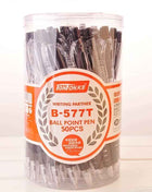 50pcs Penne Gel 0.7mm Nere, Blu e Rosse, Ideali per Ufficio, Scuola e Business