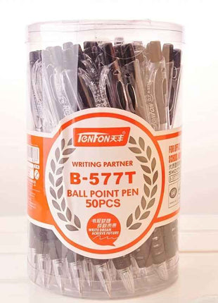 50pcs Penne Gel 0.7mm Nere, Blu e Rosse, Ideali per Ufficio, Scuola e Business