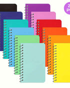 24 piccoli quaderni a spirale, quaderni tascabili 3x5 con pagine a righe, blocchi da 60 fogli per accessori per la casa, l'ufficio e la scuola