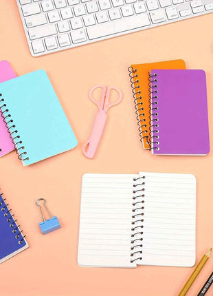24 piccoli quaderni a spirale, quaderni tascabili 3x5 con pagine a righe, blocchi da 60 fogli per accessori per la casa, l'ufficio e la scuola