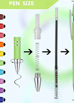 50/70/100 Penne - Uso Quotidiano, Ritorno a Scuola, Premi Scolastici, Regali di Natale, Compleanno, Inchiostro Nero, Personalizzabili per Aziende