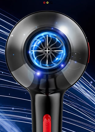 Professional High-Speed Hair Dryer Set - Fast Drying, Low Noise, Advanced Ionic Technology, Multiple Heat Settings, Cool Shot Button, Concentrator Attachment, Suitable for Home Use, Salon-Quality Styling - Riparo82