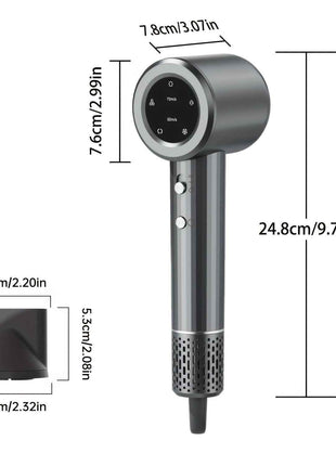 Hair Dryer -110000 Rpm High-Speed Hair Dryer, Brushless Motor And Negative Ion Technology for Fast Drying, 1400W Portable Hair Dryer Suitable for Family And Travel Holiday Gifts