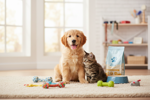 Banner Animali Domestici - Cane e Gatto