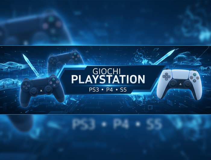 Banner PlayStation PS3 PS4 PS5