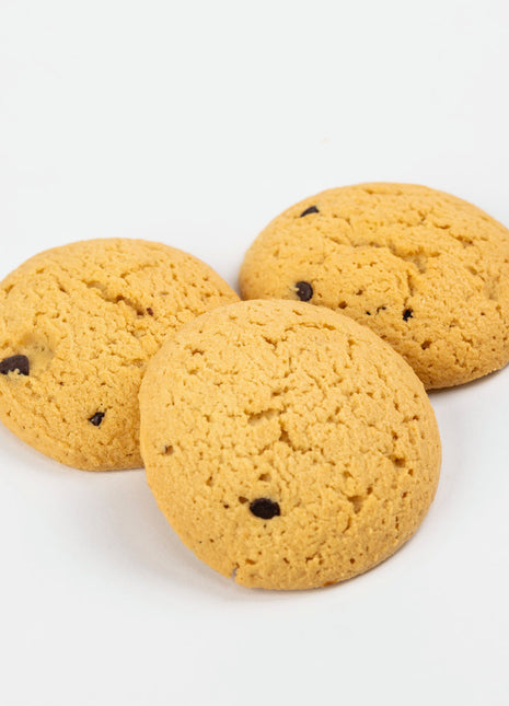 Biscotti Frollini KETO SENZA GLUTINE con gocce di cioccolato 0% zuccheri