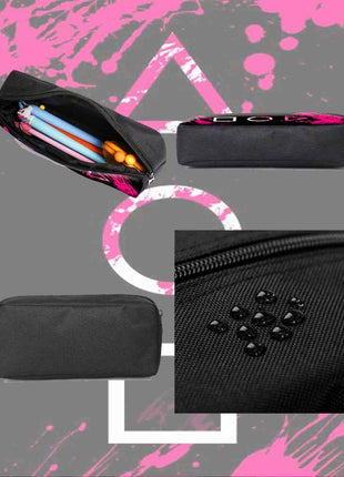 Offerta Speciale per il Ritorno a Scuola: Set da 3 Pezzi di Zaino Horror, Include un Grande Zaino Capiente, Astuccio e Borsa Pranzo con Cerniera e Spalline Regolabili – Ideale come Regalo per Viaggi e Pendolarismo, per Adolescenti