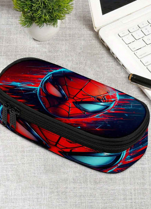 Portapenne Marvel Spider-Man, Astuccio Multistrato Capiente e Leggero con Cerniera, Organizzatore per Materiale Scolastico Resistente, Idea Regalo Compleanno