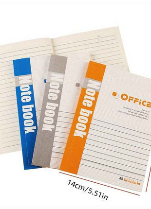 20/30 pezzi di quaderni A5, 30/58 pagine ciascuno, colori assortiti, design semplice con pagine quadrate per studenti, scuola e ufficio, quaderni carini per la scuola