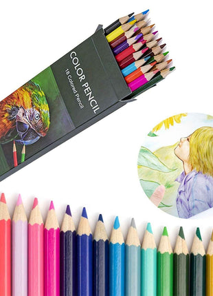 Set di 48 matite colorate per adulti e studenti, pastelli ad olio a nucleo morbido per colorare libri/bozzetti professionali, matite in legno vibranti e resistenti, regalo di Capodanno per la scuola, ufficio e cancelleria, idea regalo per le vacanze e il