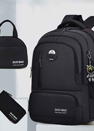 3 Pezzi Set Borsa a Tracolla e Astuccio per Pranzo, Regalo Unisex per la Scuola – Ideale per il Periodo Scolastico