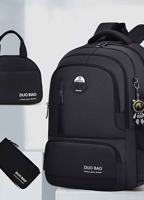 3 Pezzi Set Borsa a Tracolla e Astuccio per Pranzo, Regalo Unisex per la Scuola – Ideale per il Periodo Scolastico