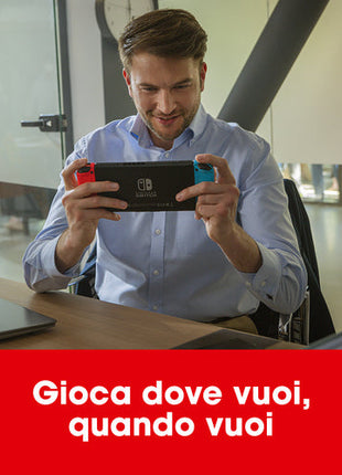 Nintendo Switch Console 1.1 Neon Blue/Red [Ed.2022] Italia Nuovo Sigillato 6.2"