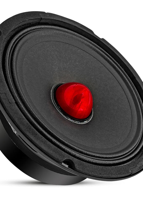 5Core 6.5 Inch Midrange Car Door Speaker 360W Subwoofer w Aluminum Bullet 4Ω Sub Woofer - Riparo82