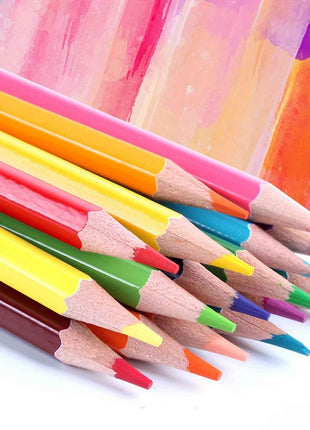 Set di 48 matite colorate per adulti e studenti, pastelli ad olio a nucleo morbido per colorare libri/bozzetti professionali, matite in legno vibranti e resistenti, regalo di Capodanno per la scuola, ufficio e cancelleria, idea regalo per le vacanze e il