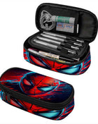 Portapenne Marvel Spider-Man, Astuccio Multistrato Capiente e Leggero con Cerniera, Organizzatore per Materiale Scolastico Resistente, Idea Regalo Compleanno