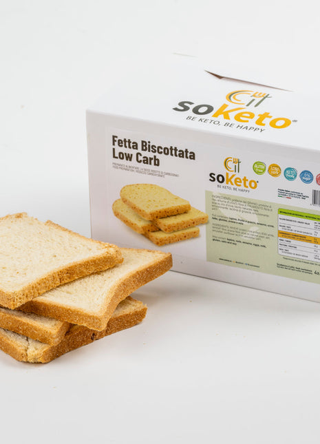 Fette Biscottate Keto Low Carb 0% di zuccheri