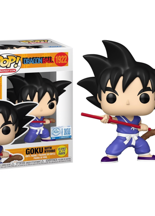 Funko Pop ! Animation - Dragon Ball (1922) Goku With Nyoibo Glows In The Dark Vinyl figure 9cm