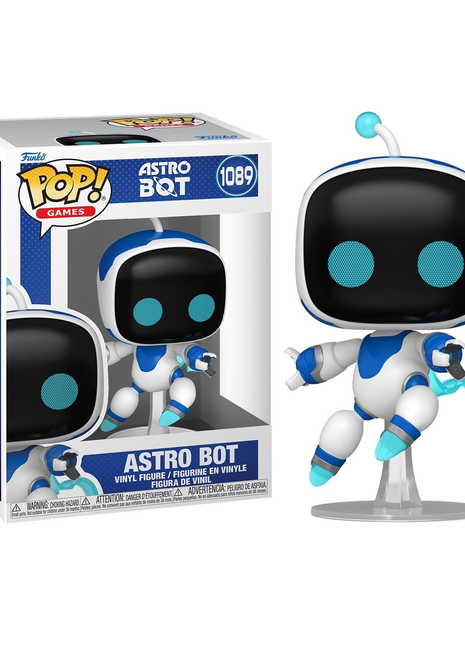 Funko Pop ! Games Astro Bot - (1089) Astrobot Vinyl Figure 9cm Ps5 Nuovo