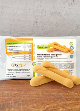 Grissini KETO SENZA GLUTINE 0% zuccheri