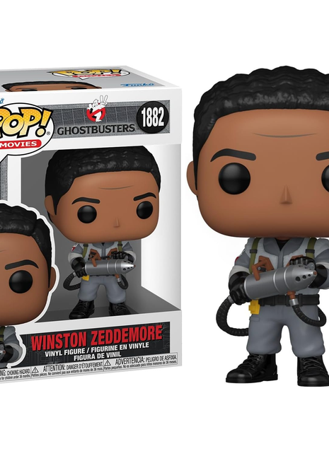 Funko Pop ! Movies Ghostbusters - Winston Zeddemore (1882) Vinyl Figure 9cm