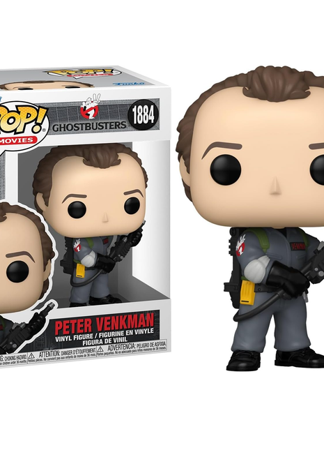 Funko Pop ! Movies Ghostbusters - Peter Venkman (1884) Vinyl Figure 9cm
