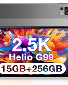 DOOGEE T30 PRO 11 Inch Tablet 2.5K Android Tablets with 15GB RAM 256GB ROM Helio G99 Octa-core Gaming Tablet with 8580mAh 4 Speakers 20MP Camera TÜV Low Bluelight BT5.0 Grey - Riparo82