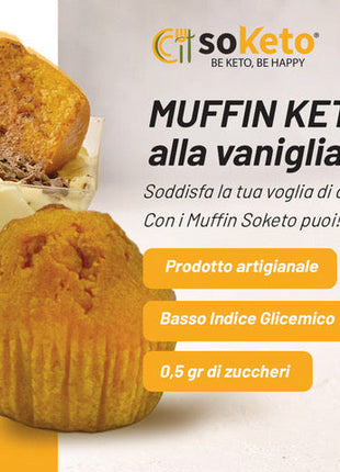 Muffin Chetogenici alla vaniglia