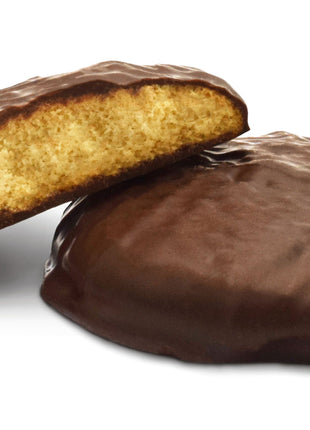 Biscotti KETO SENZA GLUTINE VANIGLIA ricoperti di cioccolato 0% zuccheri