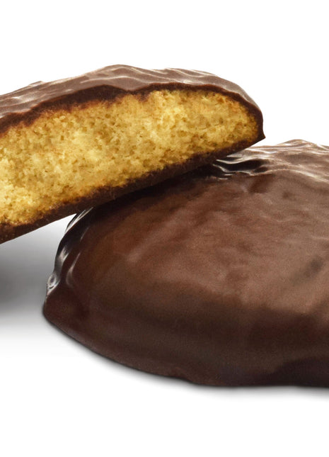 Biscotti KETO SENZA GLUTINE VANIGLIA ricoperti di cioccolato 0% zuccheri