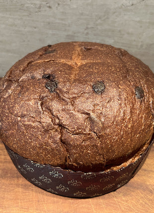 Panettone Artigianale Keto Low Carb - 500 gr con Gocce di Cioccolato (CONSEGNA DOPO 15 NOVEMBRE)