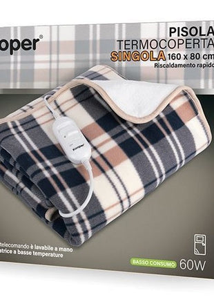 Kooper Pisola Quadri Termocoperta Elettrica Singola Coperta Termica Scaldaletto - riparo82
