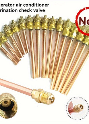 1020 pezzi valvola di controllo della fluorurazione del condizionatore daria del frigorifero soluzione di riempimento del refrigerante efficiente e sicura gadget per la casa