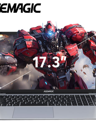 ACEMAGIC Laptop da 173 Pollici 16GB DDR4 512GB SSD Processore N97 fino a 36GHz Computer Portatile WiFi Wireless 50 3 x USB 32