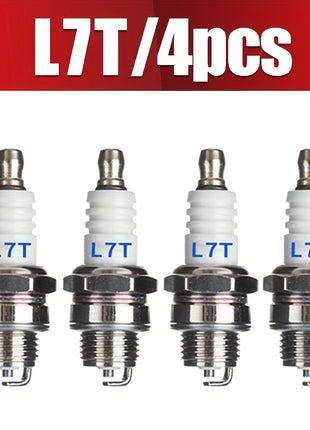 Candele di Accensione L7T di Alta Qualit 14610pz  Accenditore Motore Durevole per Motoseghe a Gas Tosaerba  Soffiatori  Accessori per Utensili Elettrici da Esterno Affidabili